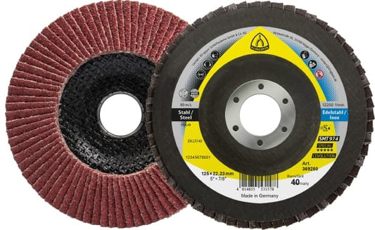 Ks Abrasive Mop Disc Smt 974 125 X 22,23 40