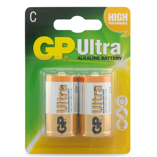 Agboss Gp Ultra Alkaline Battery 1.5v C