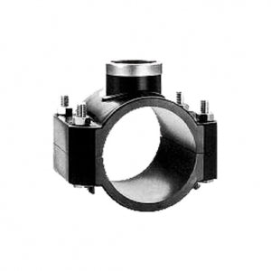 Plasson Saddle W/ Reinforcing Ring 1.1/2 - 1"