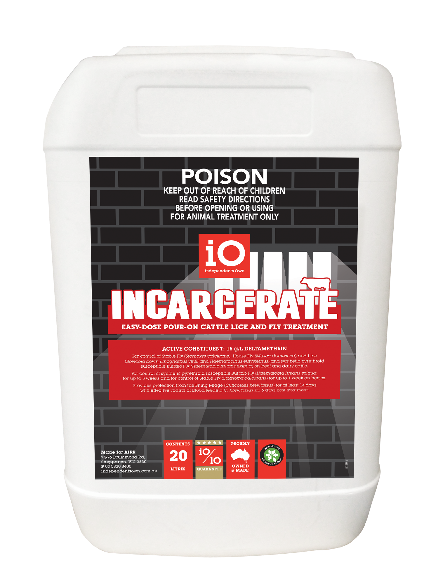 Io Incarcerate Pour On [sz:20l]