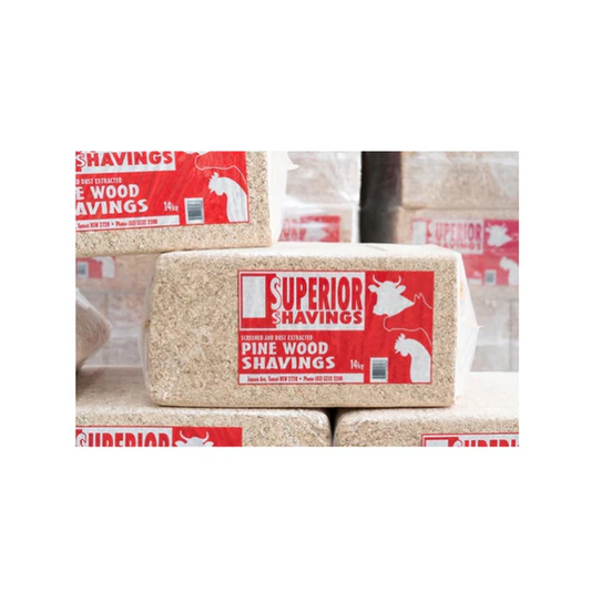 Superior Pine Wood Shavings Bale 14kg 