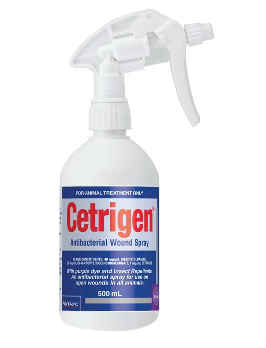 Virbac Cetrigen Antibacterial Spray 500ml