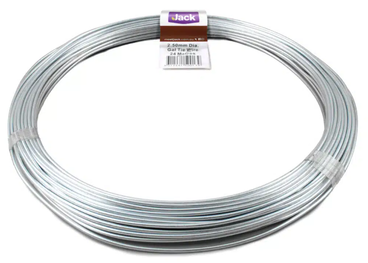 Whites Tie Wire Gal 2.5mm 24m