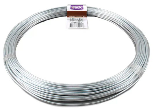 Whites Tie Wire Gal 2.5mm 24m