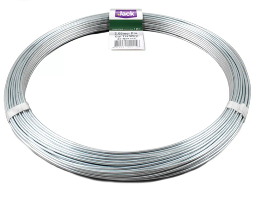 Whites Tie Wire Gal 2mm 40m