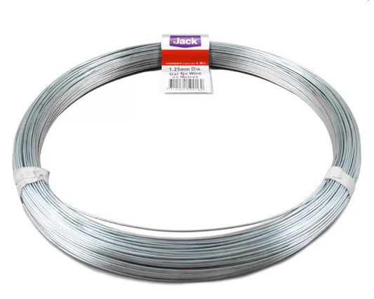 Whites Tie Wire Gal 1.25mm 95m