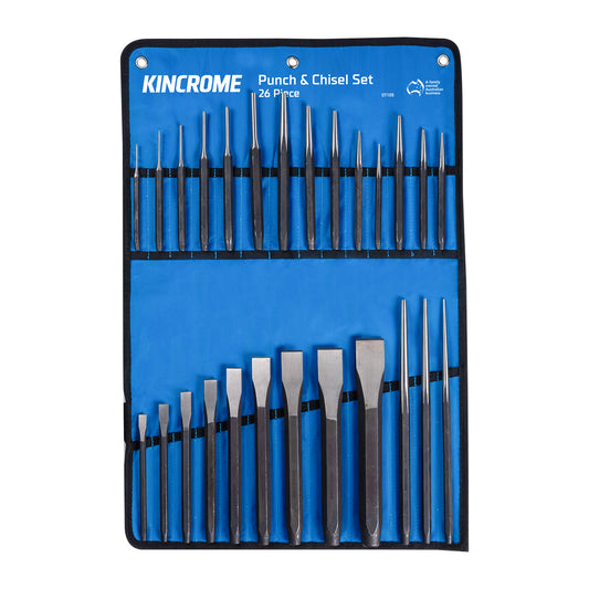 Kincrome Punch & Chisel Set 26pc 