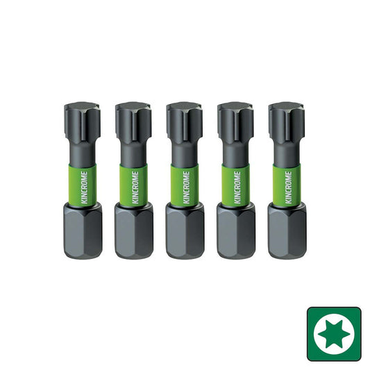 Kincrome Impact Bits 5pc (t25) (25mm) 