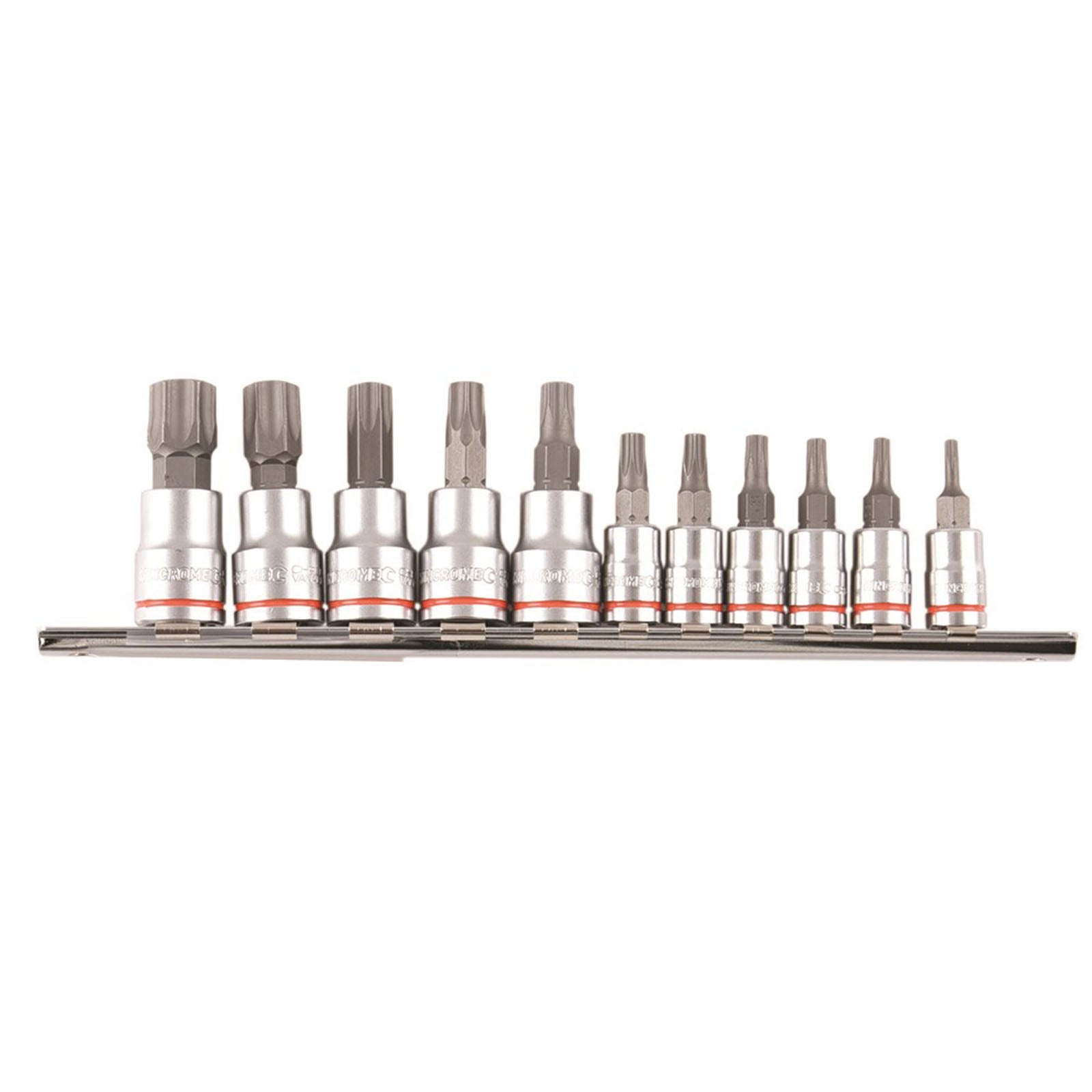 Kincrome Tamperproof Torx Socket Set 11pc 