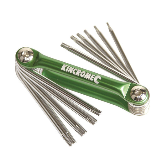 Kincrome Folding Torx Key Set 10pc 