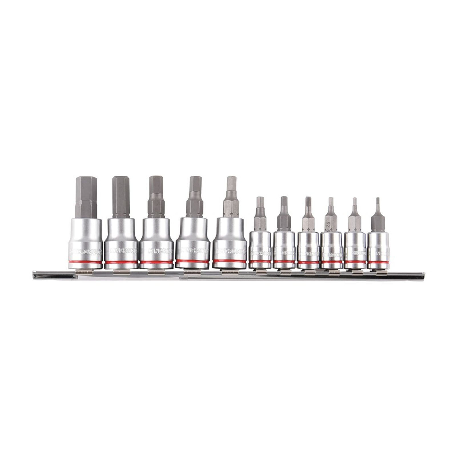Kincrome Imperial Hex Socket Set 11pc 