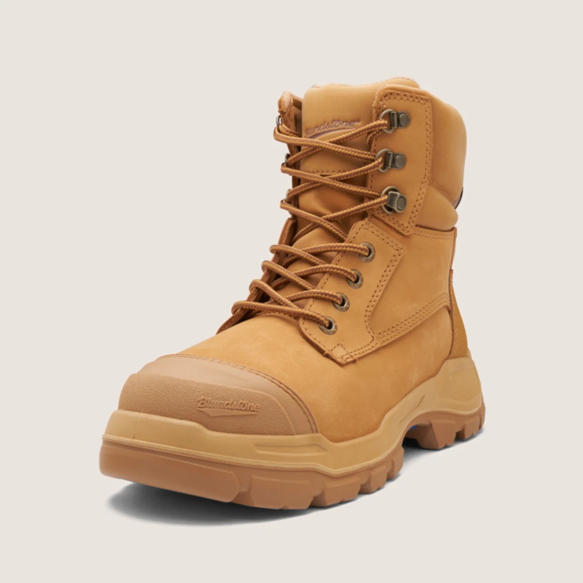 Blundstone Pur Safety 150mm Ankle Zip Lace Up Size 8