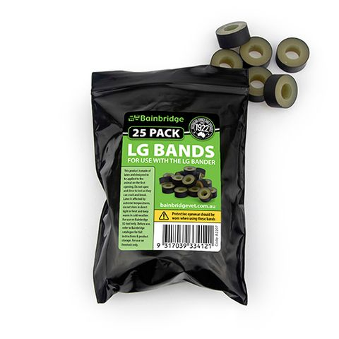 Bainbridge Castration Bands 25pk [sz:large]