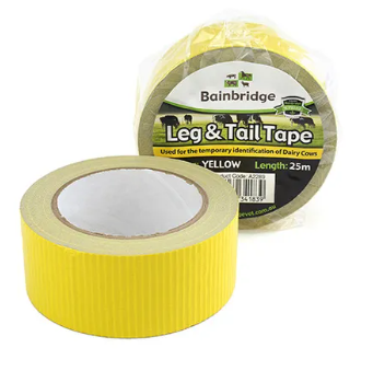 Bainbridge Leg & Tail Tape 25m [clr:yellow]