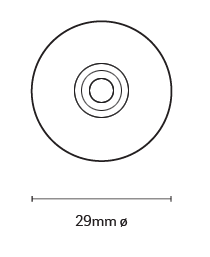 Allflex Eartag Button Female [clr:white]