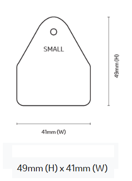 Allflex Eartag Small Male [clr:white]