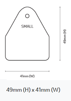 Allflex Eartag Small Female [clr:white]