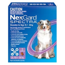 Nexgard Spectra 15.1 - 30kg Pk 3