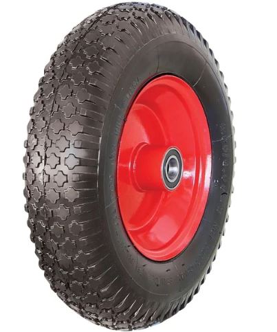 Silvan 16" Load Wheel Flatfree Std 4.80/4.00-8 Bearing 1 Inch 