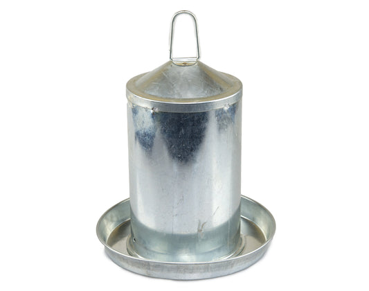 Galvanised Poultry Drinker 3l 