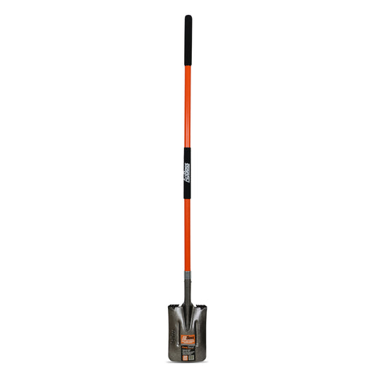 Agboss Post Hole Shovel Square - Long Handle Fibreglass 