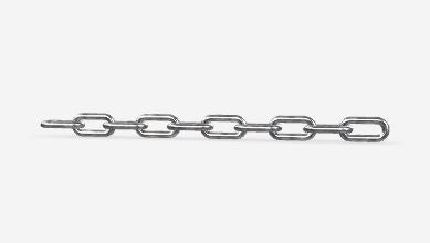 Bremick Chain Gal 4mm- Per M