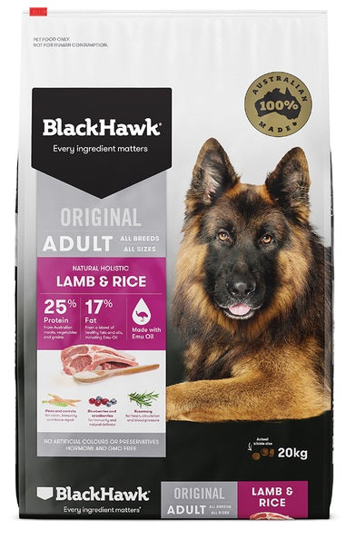 Blackhawk Adult Dog Lamb & Rice 20kg
