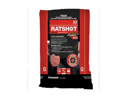 Io Ratshot Pellet Red 250g