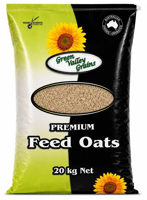 Green Valley Grains Feed Oats 20kg