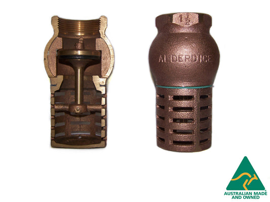 Alderdice Floating Foot Valve [sz:40mm / 1.1/2"]
