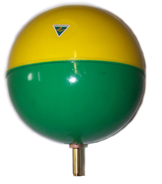 Alderdice Plastic Float With Stem [sz:230mm / 9"]