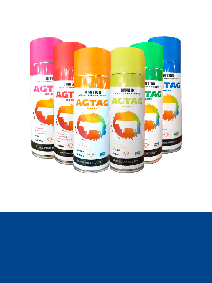 Agtag Dairy Tail Spray 500ml [clr:red]