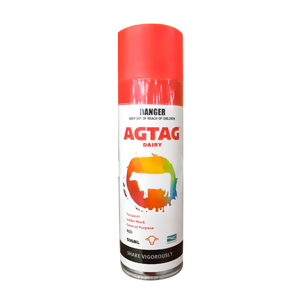 Agtag Dairy Tail Spray 500ml [clr:red]