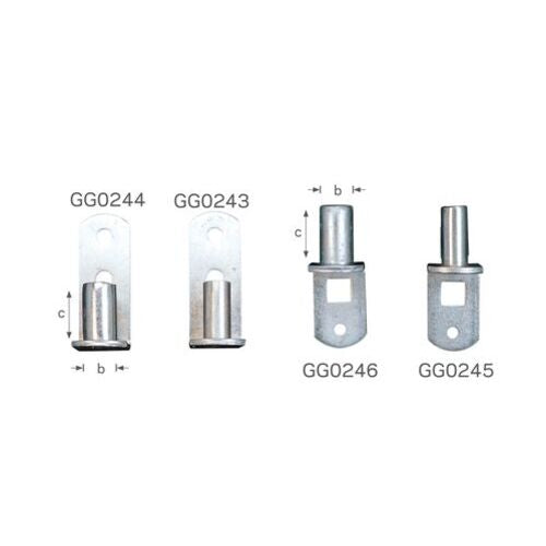 Gallagher Gudgeon Bracket [sz:20mm]