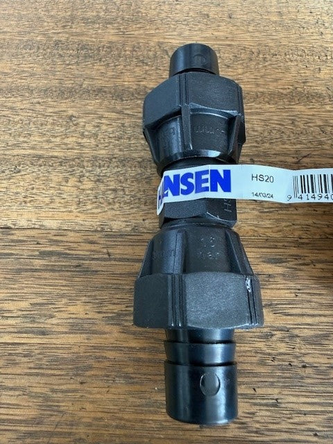 Hansen 20mm Straight Coupling 