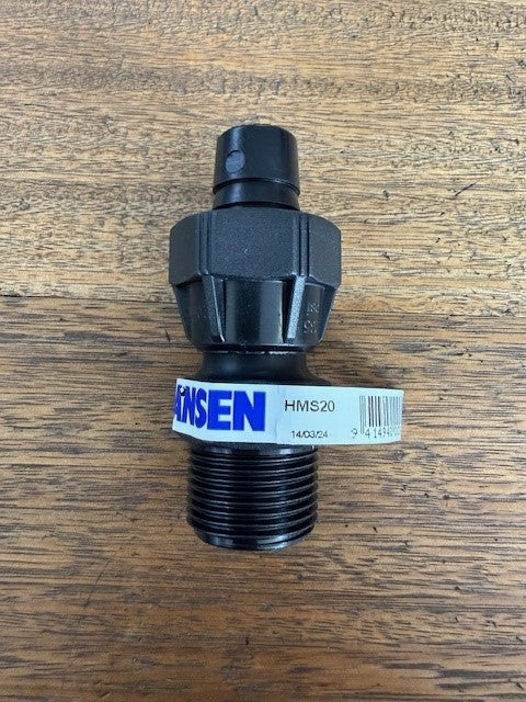 Hansen 20mm Male Straight Coupling 