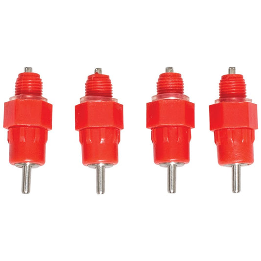 Shoof Water Nipples Poultry Droppers Pk4