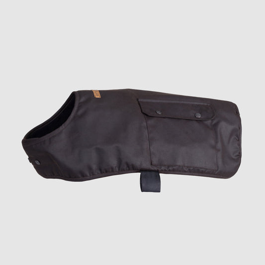 Styx Mill Oilskin Dog Coat Brown Fur [sz:large] 