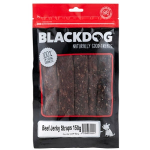 Blackdog Beef Jerky Straps 150g