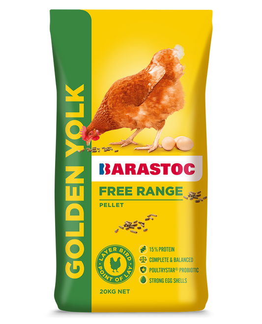 Barastoc Golden Yolk Layer Pellets 20kg