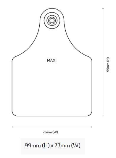 Allflex Eartag Maxi Female
