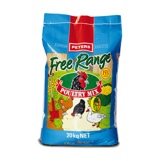 Peters Free Range Poultry Mix 20kg